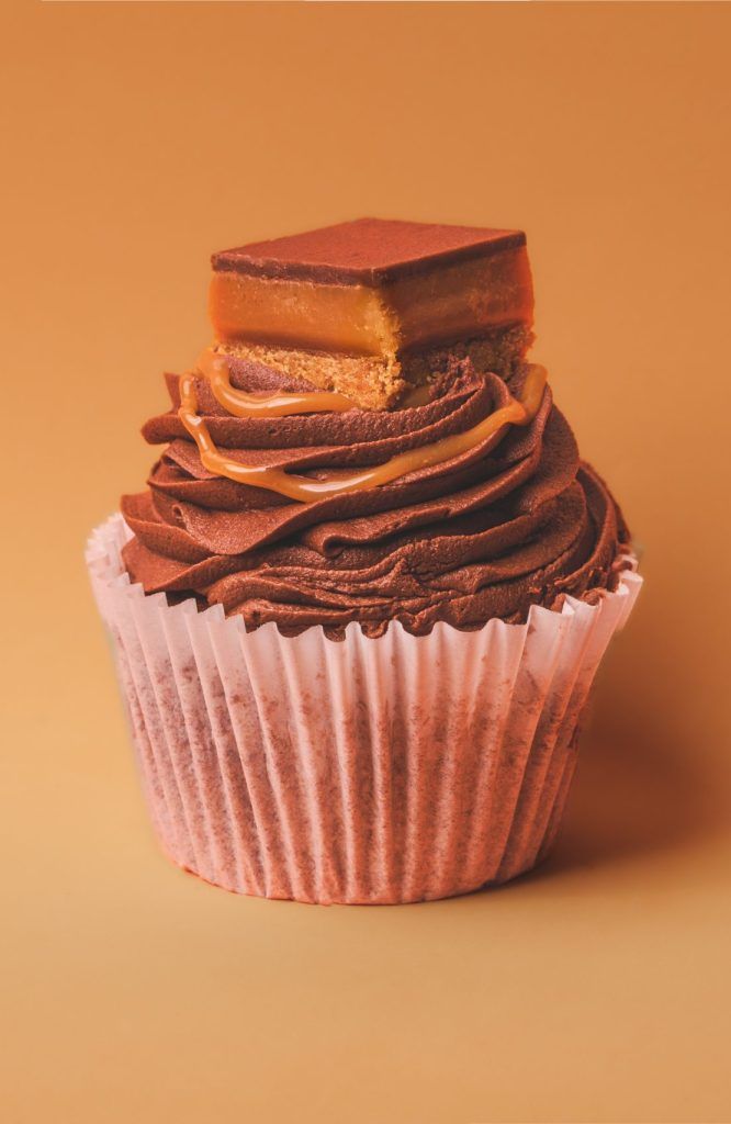 Caramel Shortcake Cupcake